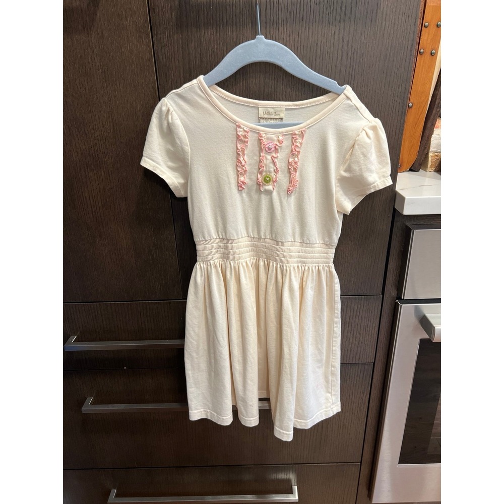 Matilda Jane Hello Lovely Cake Batter Dress Size 6‎